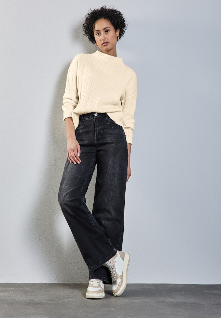 Street One Damen Pullover Soft Beig