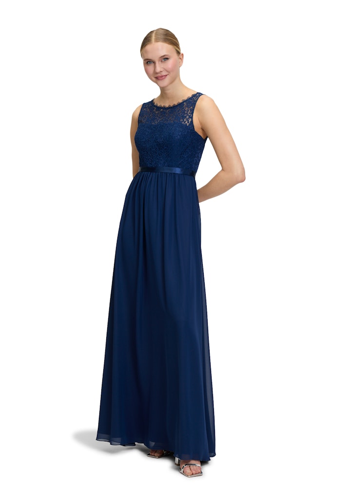 Vera Mont Damen Kleider Festival Blue