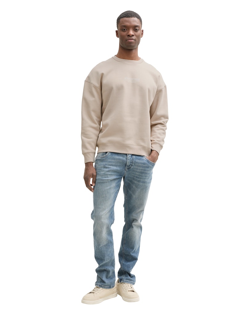 Tom Tailor denim Herren Sweatshirts Light Dove Grey