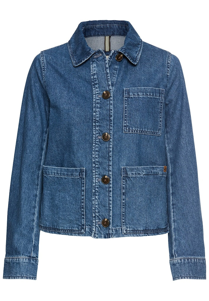 Camel active Damen Blazer  Mid Blue Use