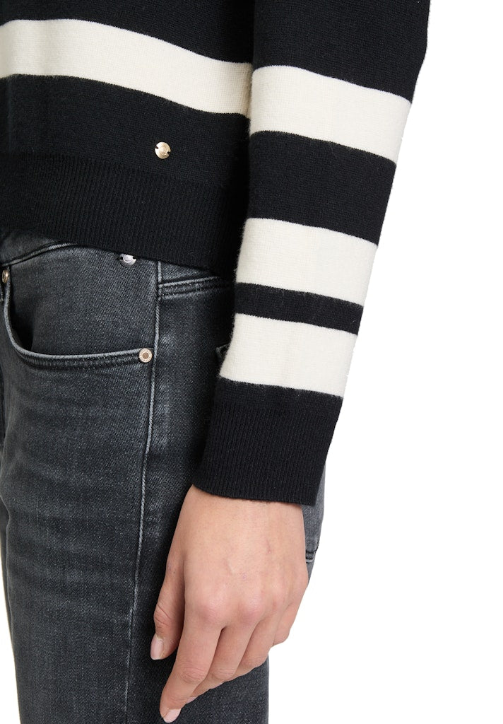 Betty & Co Damen Pullover Black/Cream