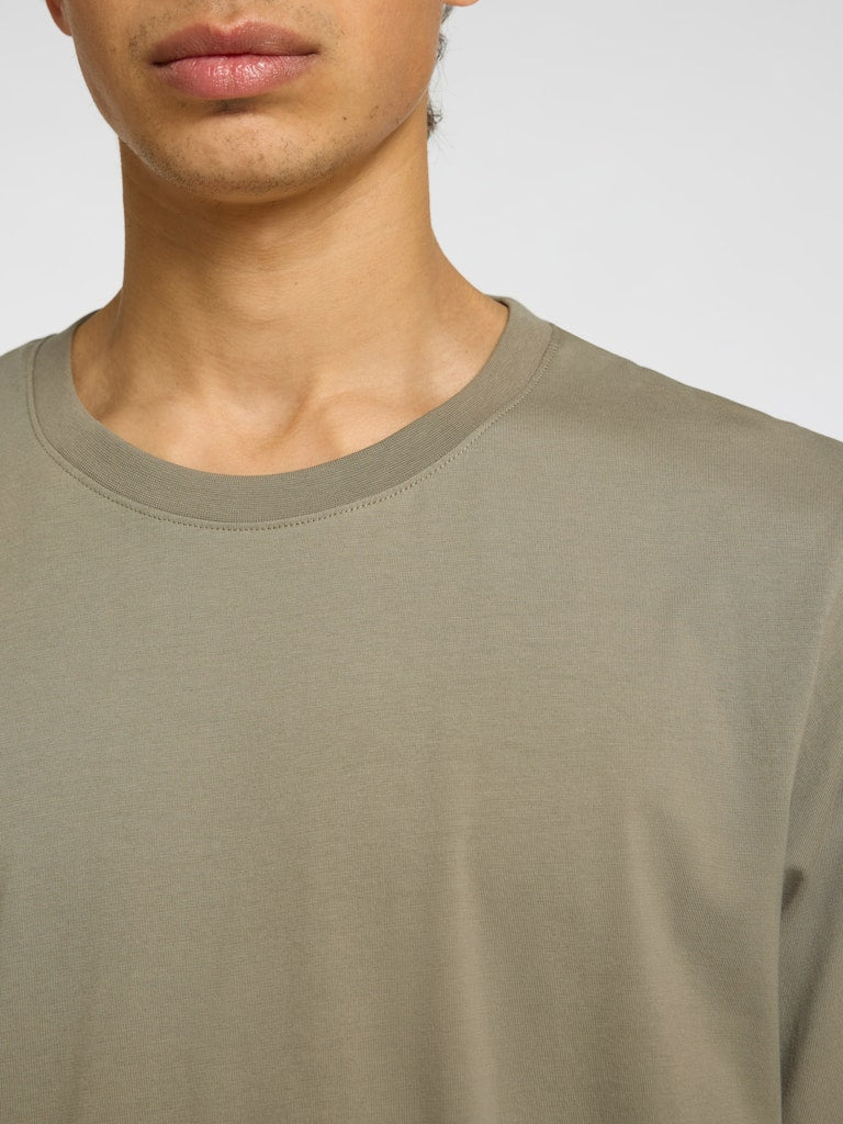 Selected homme Herren T-Shirts kurz  Vetiver