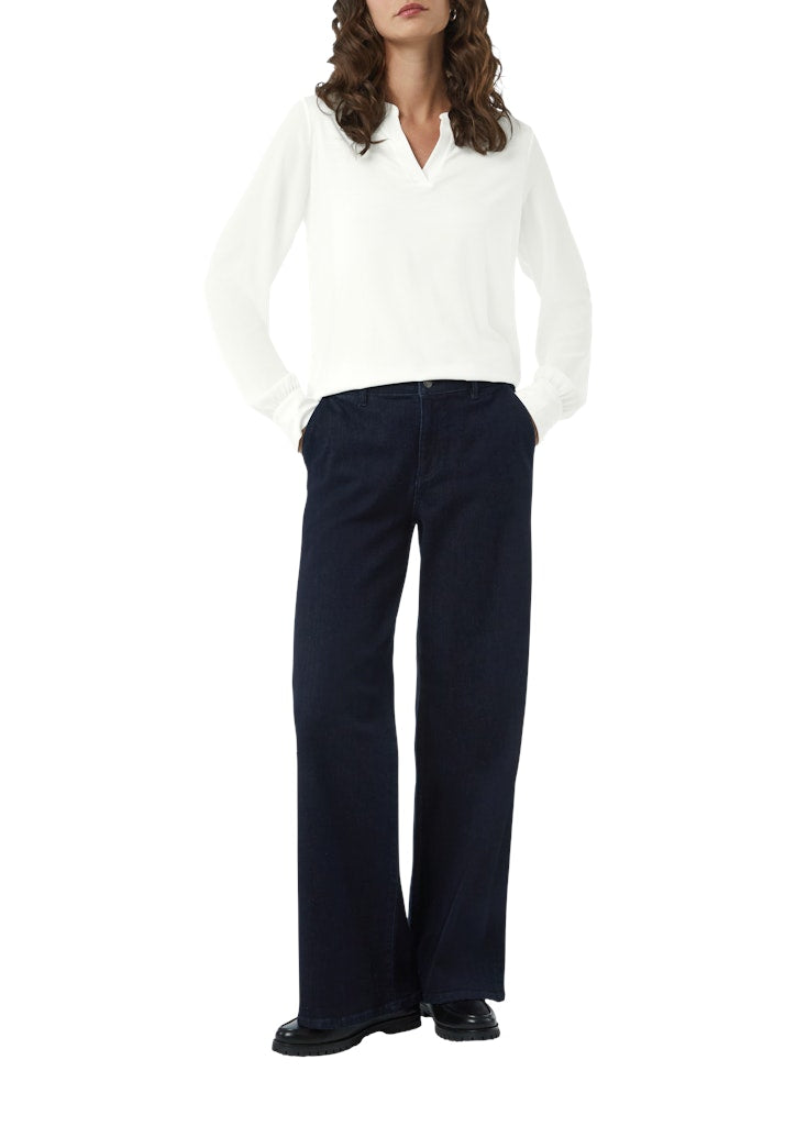 Comma Damen T-Shirts White