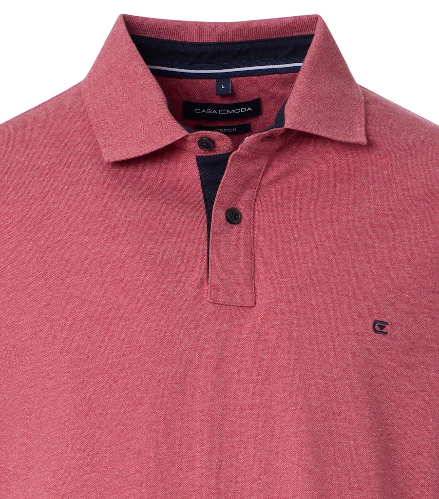 Casa Moda Herren Polo-Shirts Rot