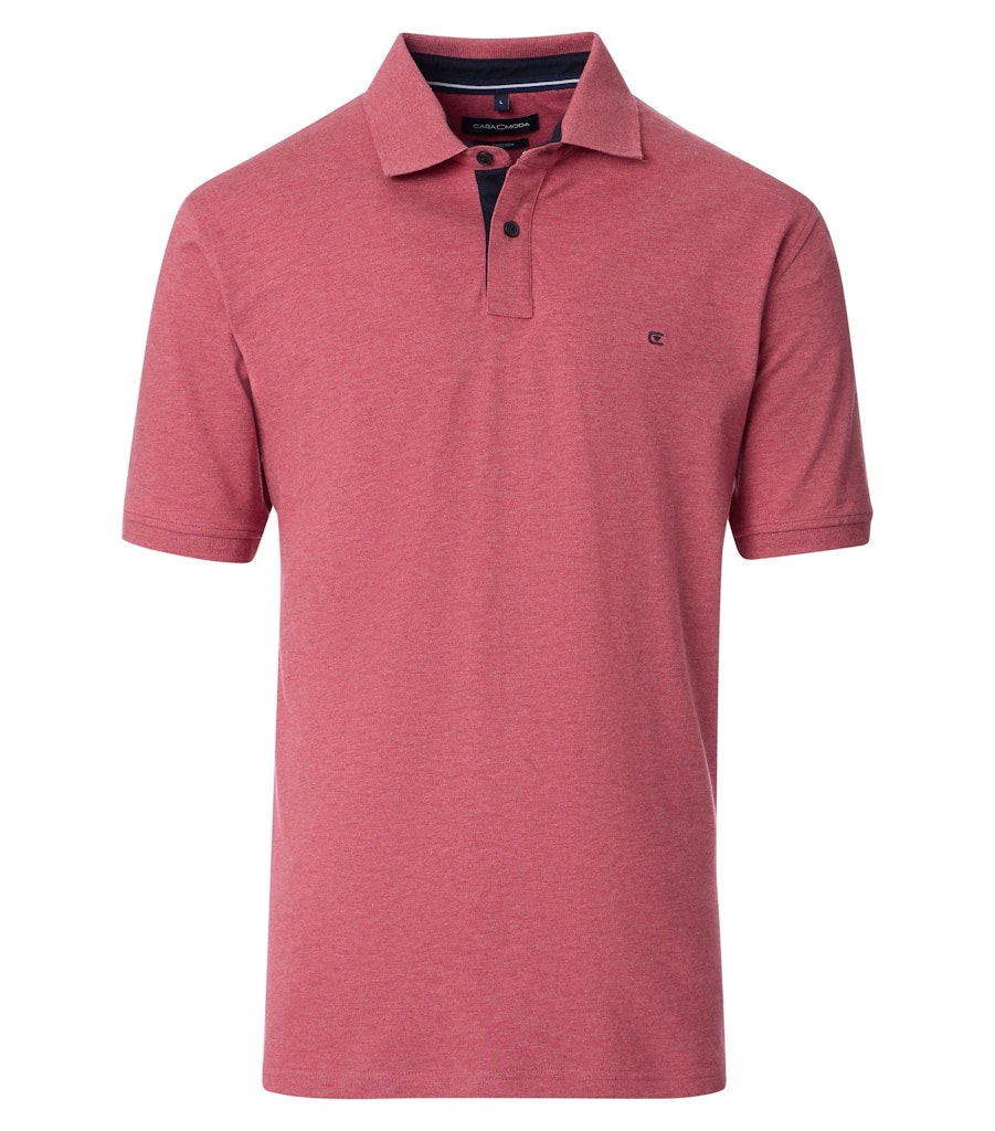 Casa Moda Herren Polo-Shirts  Rot