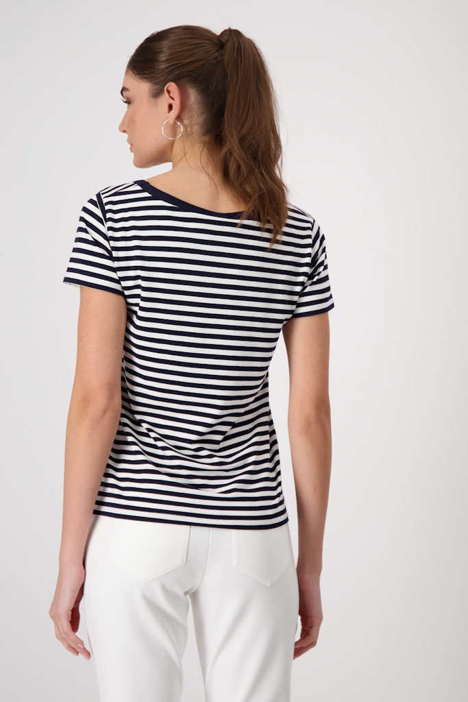 Monari Damen T-Shirts  Deep Ocean