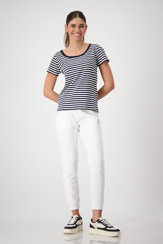 Monari Damen T-Shirts Deep Ocean