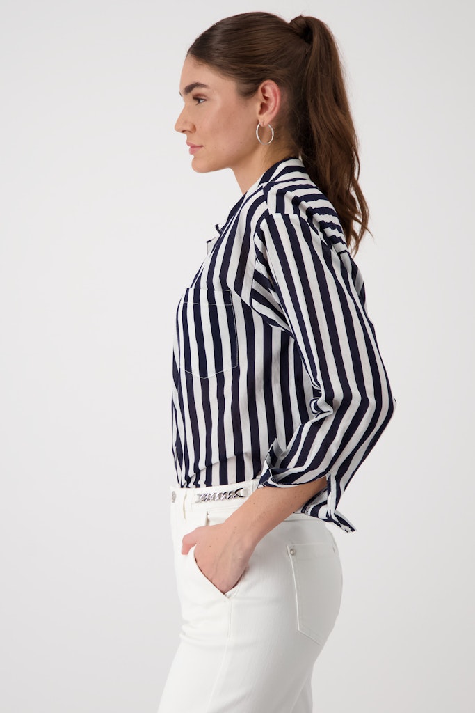 Monari Damen Blusen  Deep Ocean