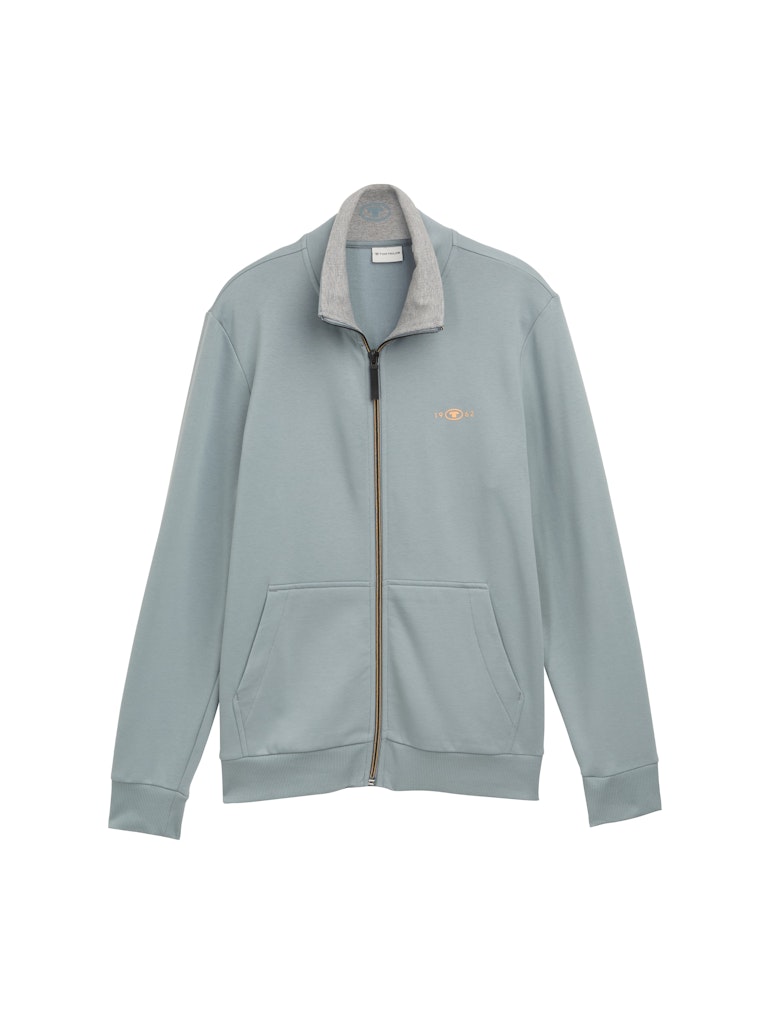 Tom Tailor Herren Sweatshirts Grey Mint