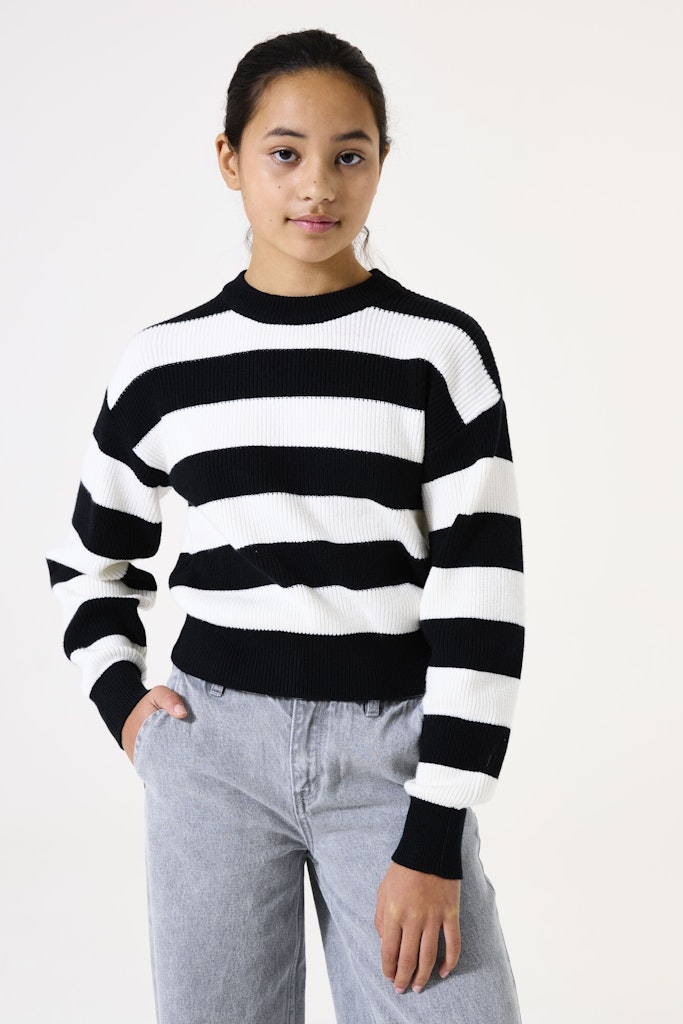 Garcia Mädchen Pullover & Strickjacken Off Black