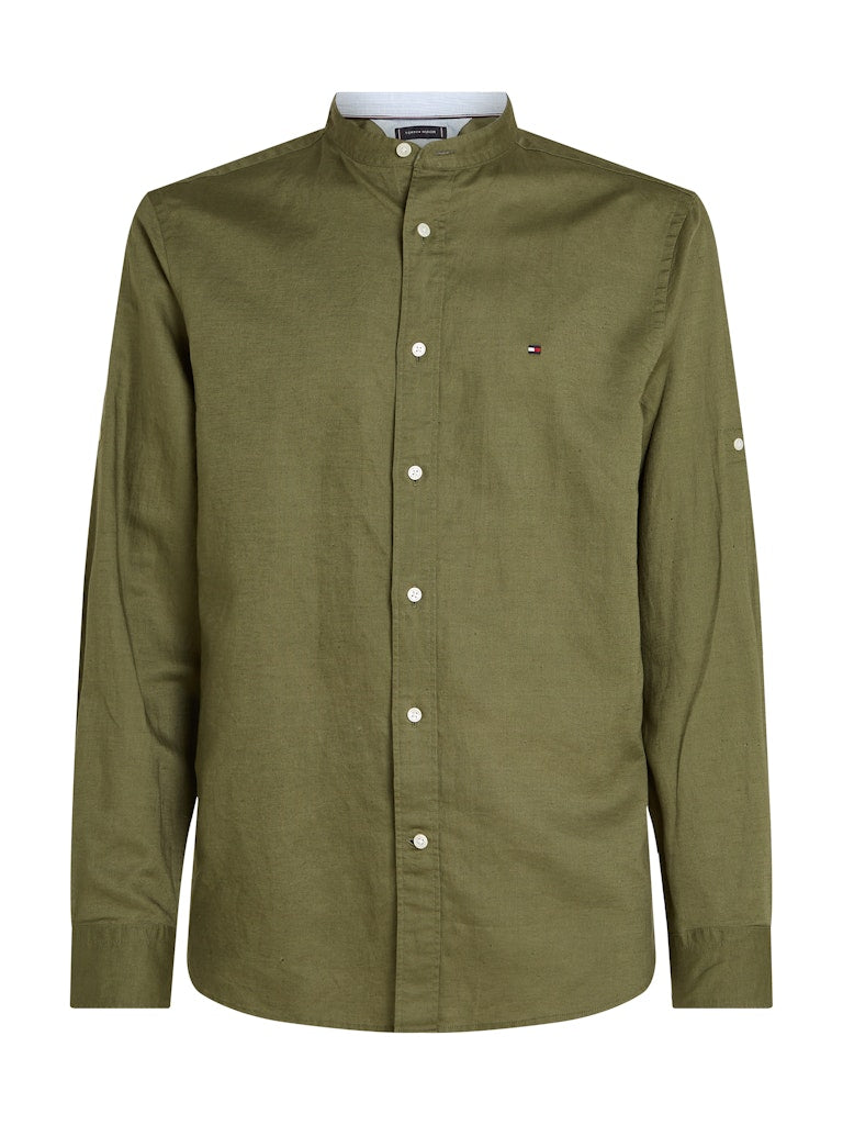 Tommy Hilfiger Herren Hemden Pli Green