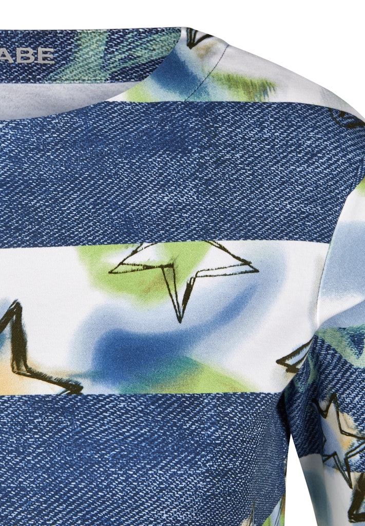 Rabe Damen T-Shirts Dunkel Jeans