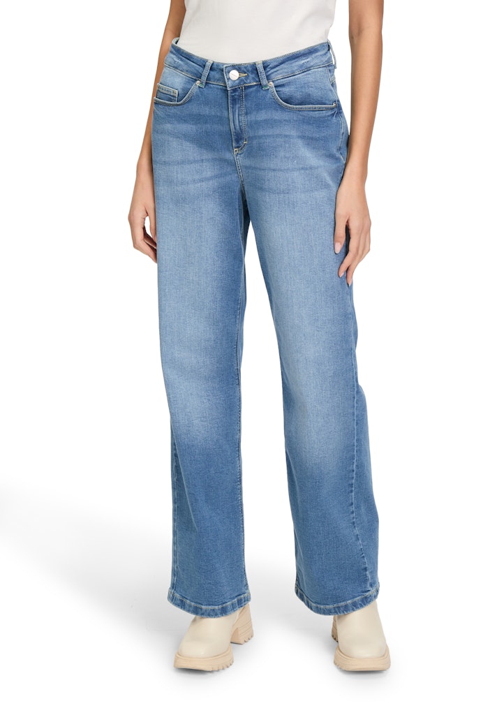 Cartoon Damen Jeans Middle Blue Den