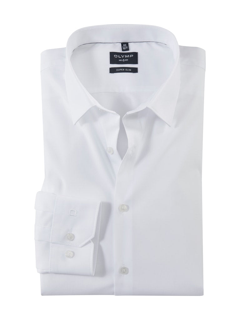 Olymp Herren Hemden lang Weiss