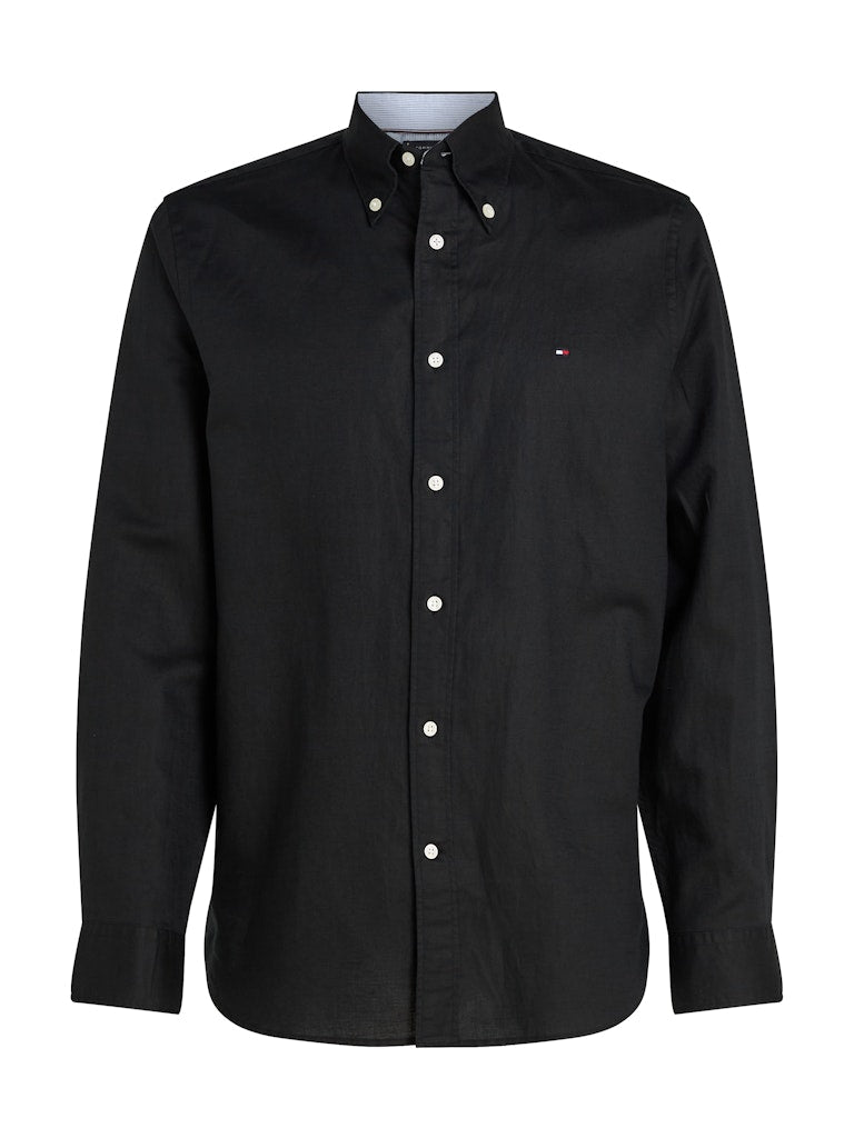 Tommy Hilfiger Herren Hemden Bds Black