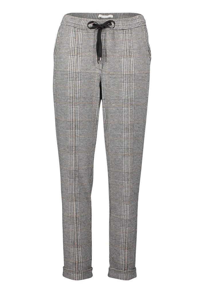 Betty & Co Damen Hosen Black/Camel