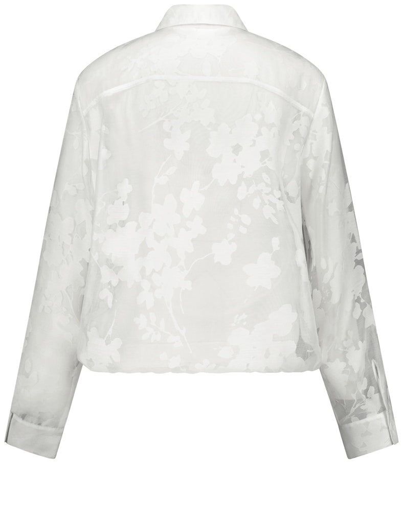 Taifun Damen Blusen Offwhite