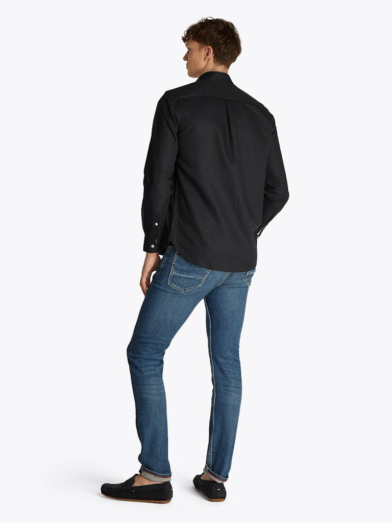 Tommy Hilfiger Herren Hemden Bds Black