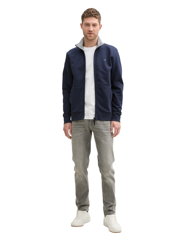 Tom Tailor Herren Sweatshirts Sky Captain Blu