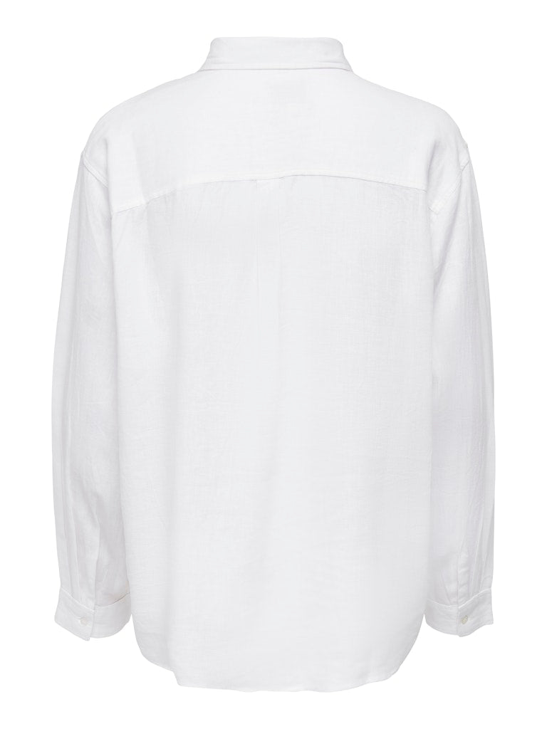 Only Damen Blusen Bright White