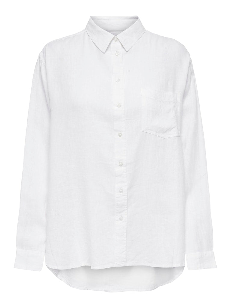 Only Damen Blusen Bright White