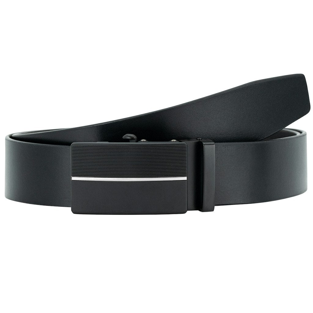 LINDENMANN Herren Gürtel Schwarz