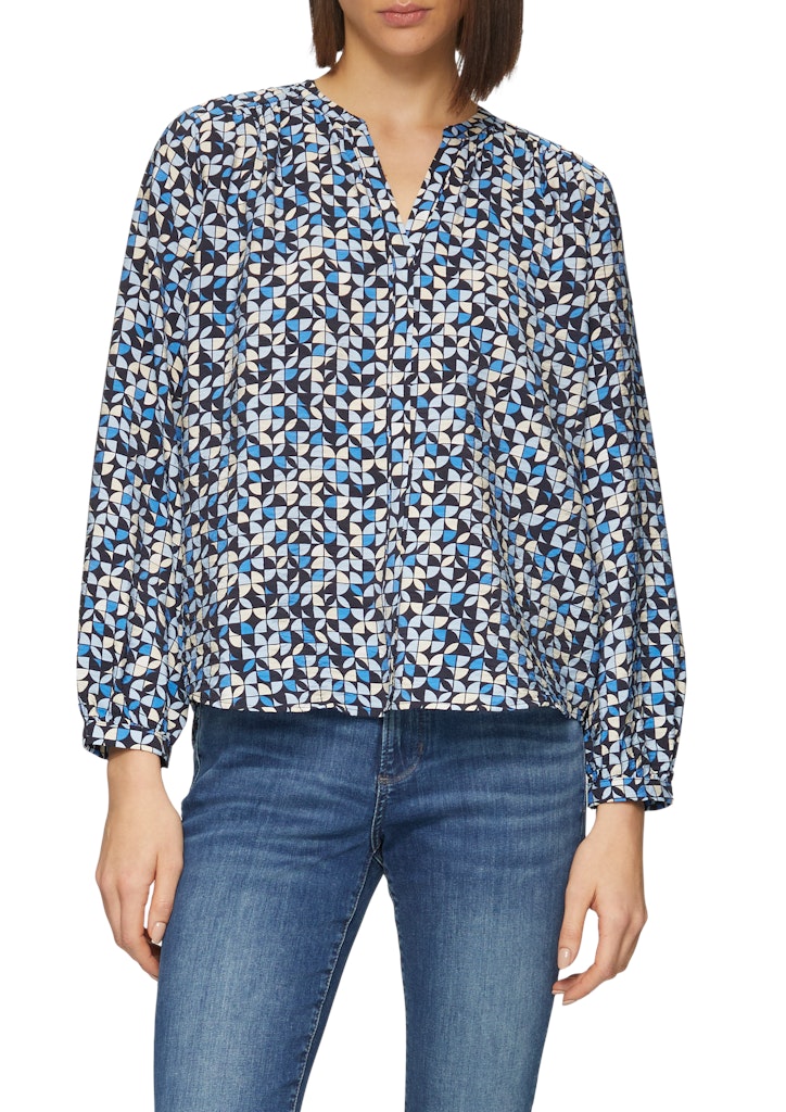 S. Oliver red Damen Blusen Blue