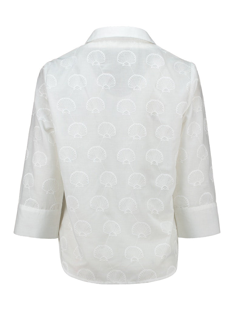 Haily's Damen Blusen White