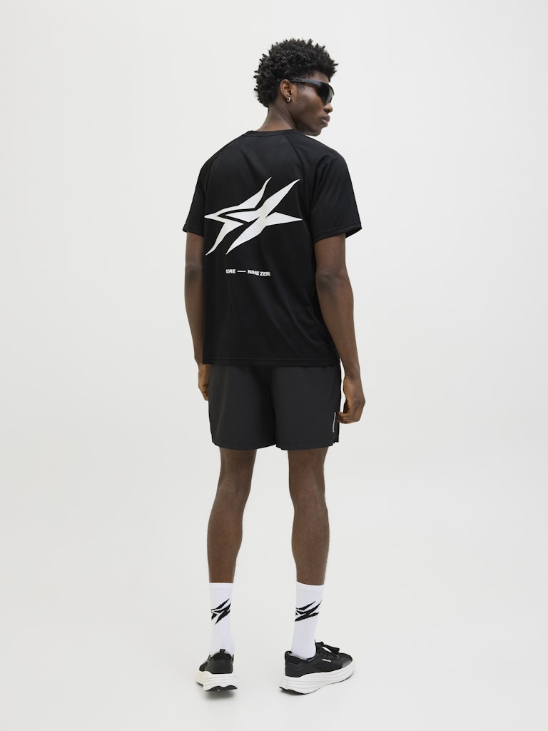 Jack & Jones Herren T-Shirts kurz Black