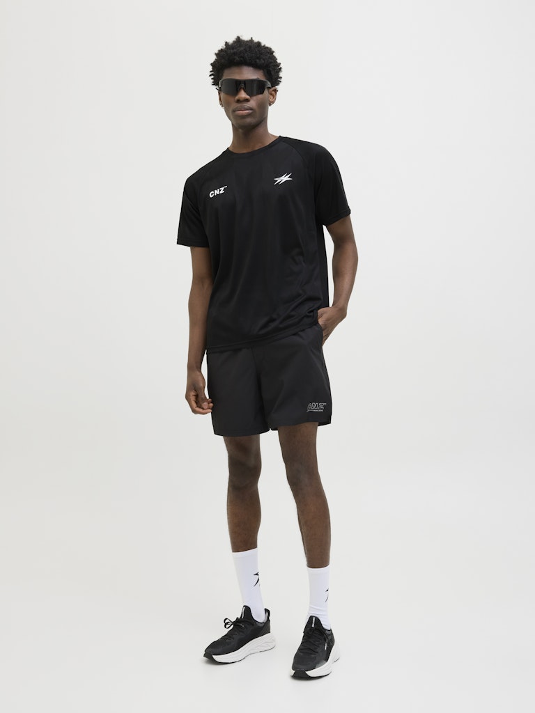 Jack & Jones Herren T-Shirts kurz Black