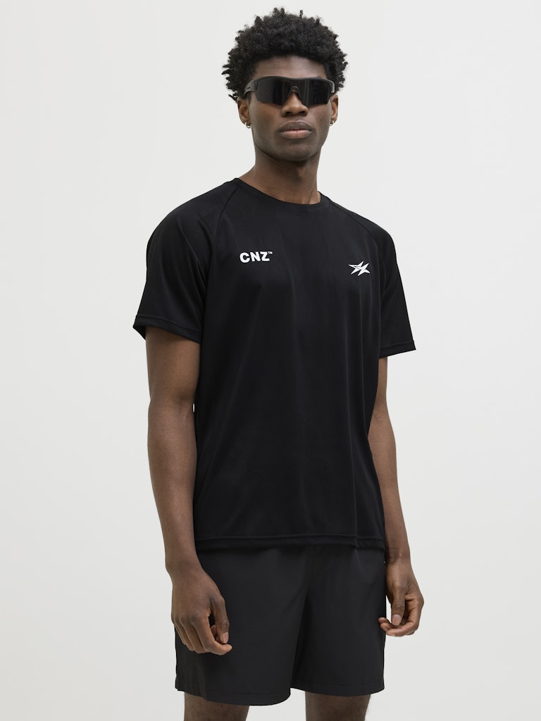 Jack & Jones Herren T-Shirts kurz Black