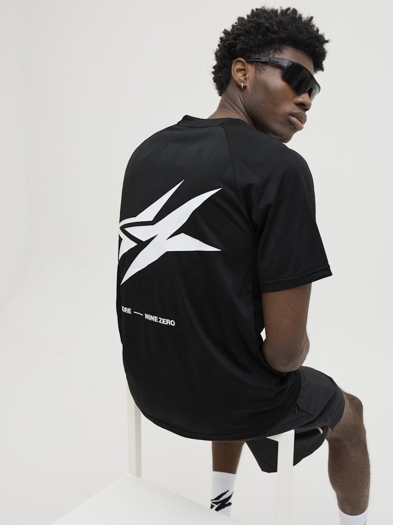 Jack & Jones Herren T-Shirts kurz Black