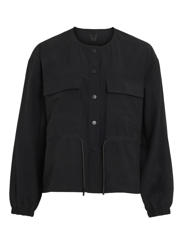 Vila Damen Jacken Black Beauty