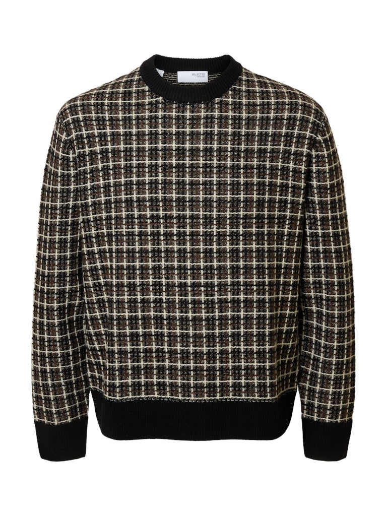 Selected homme Herren Pullover  Black