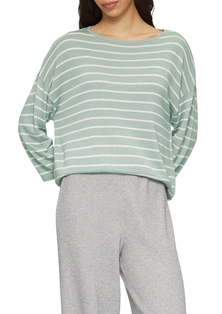 QS by S.Oliver Damen Pullover White