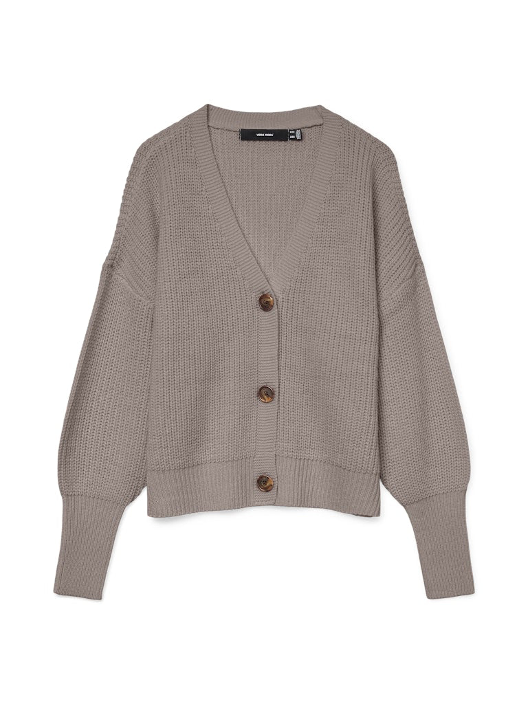 Vero Moda Damen Strickjacken Moon Rock/Silve