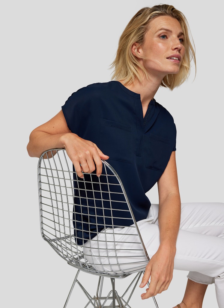 Rabe Damen Blusen Marine