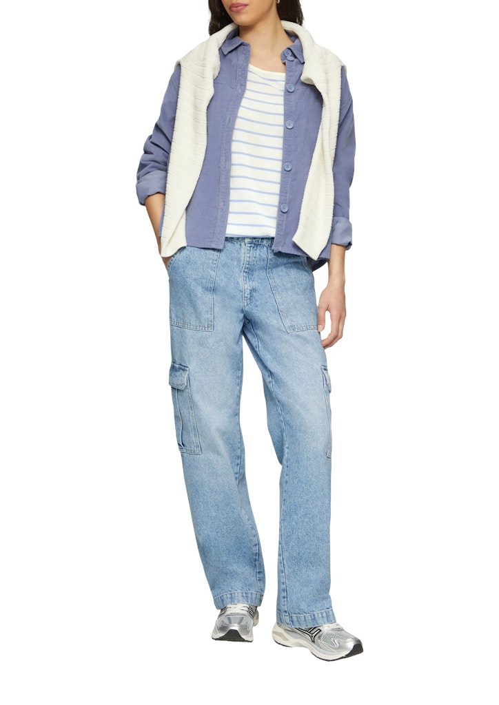 QS by S.Oliver Damen Pullover Blue