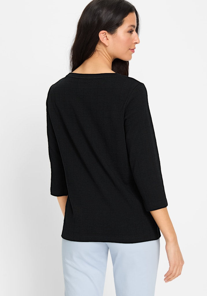 Olsen Damen T-Shirts  Black