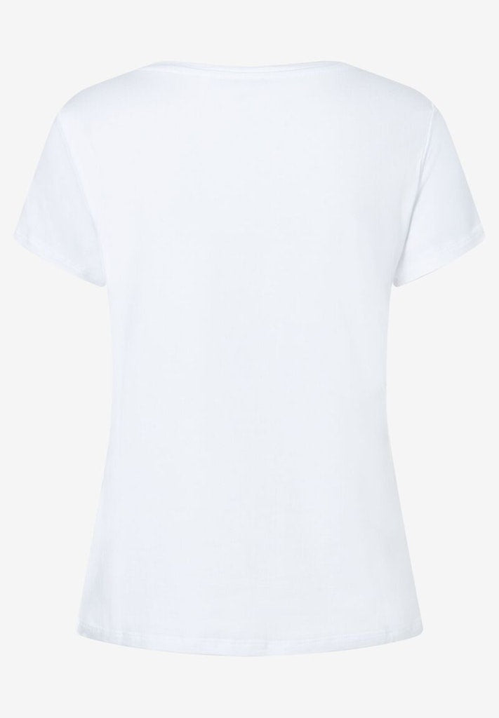 More & More Damen T-Shirts  White