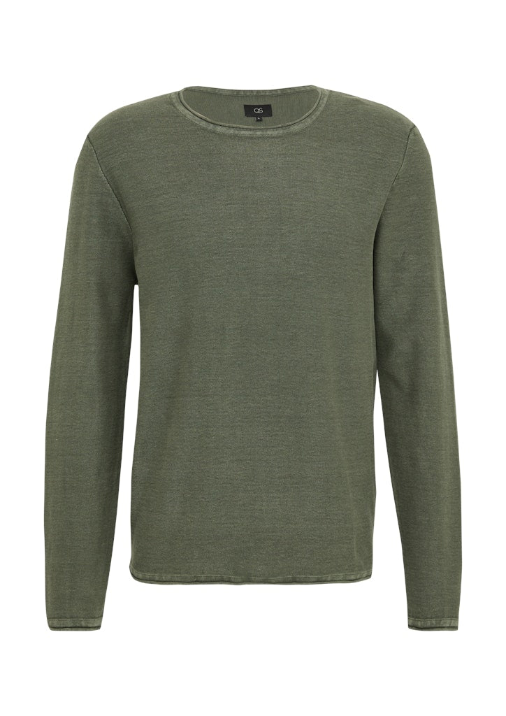 QS by S.Oliver Herren Pullover Green