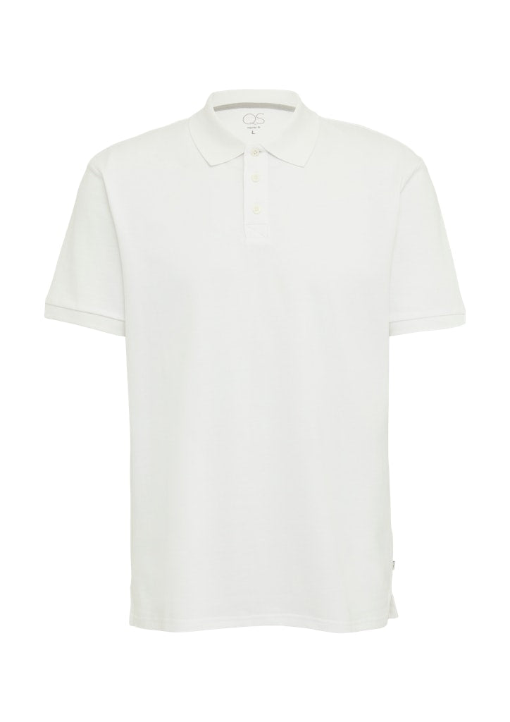 QS by S.Oliver Herren Polo-Shirts White