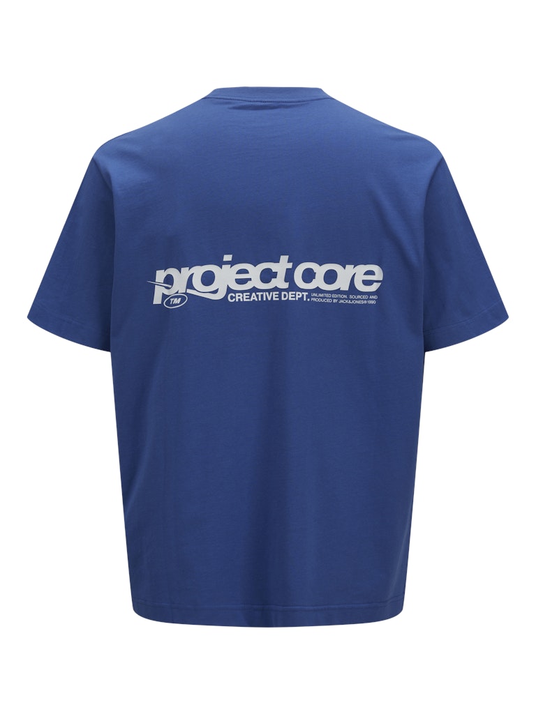 Jack & Jones Herren T-Shirts kurz Beaucoup Blue