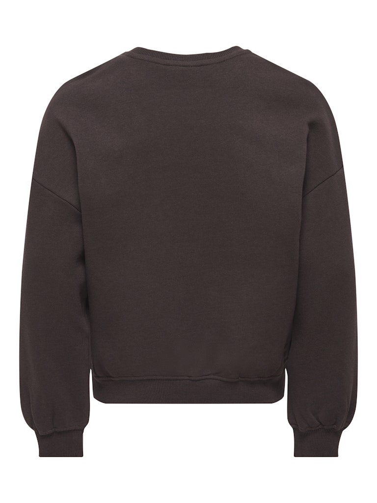 Only Mädchen Sweats & Sweatjacken Black Coffee/Am