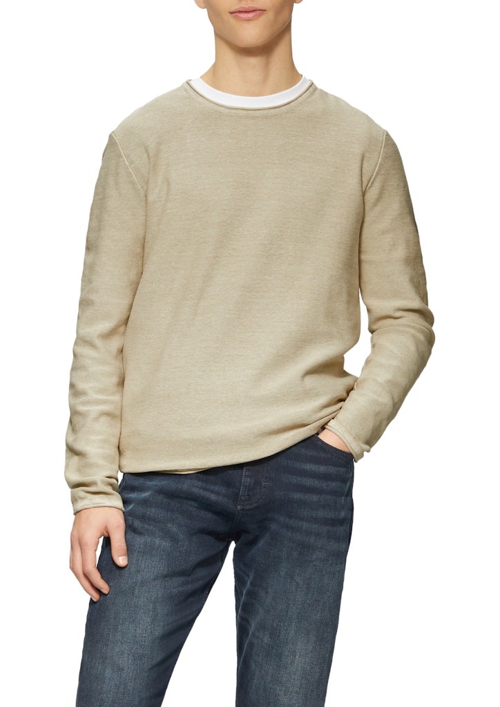 QS by S.Oliver Herren Pullover Brown