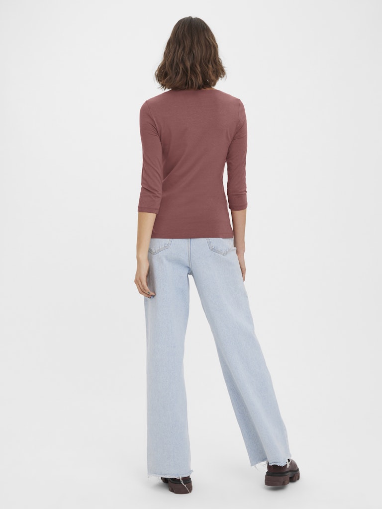 Vero Moda Damen T-Shirts Rose Brown
