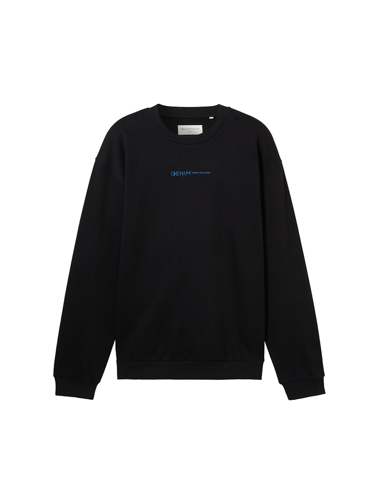 Tom Tailor denim Herren Sweatshirts Black