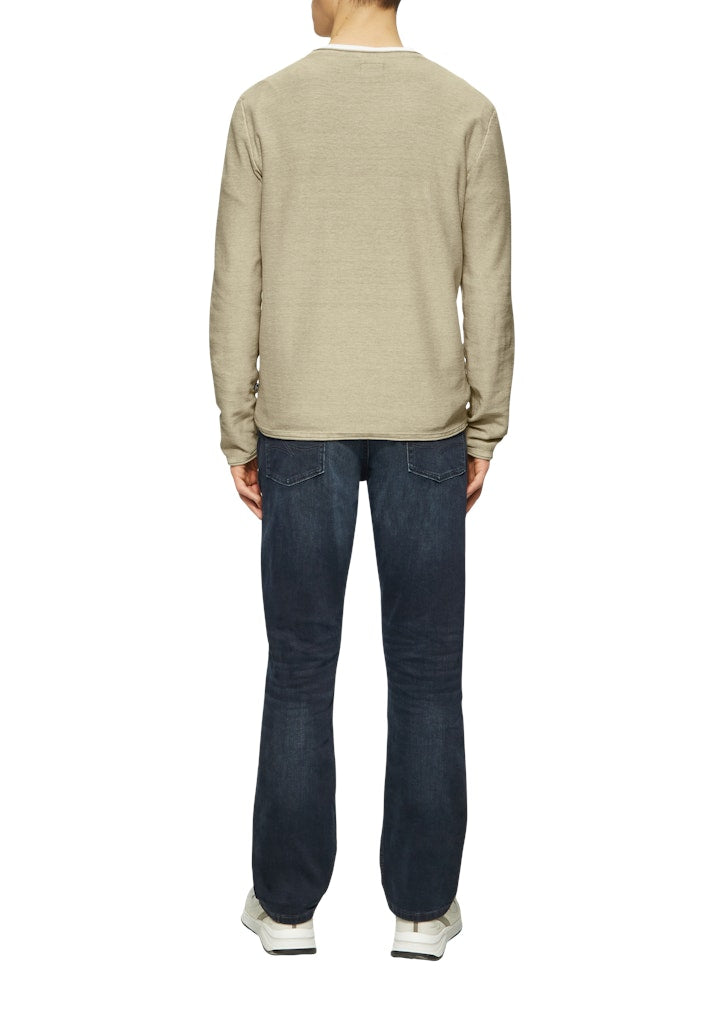 QS by S.Oliver Herren Pullover Brown