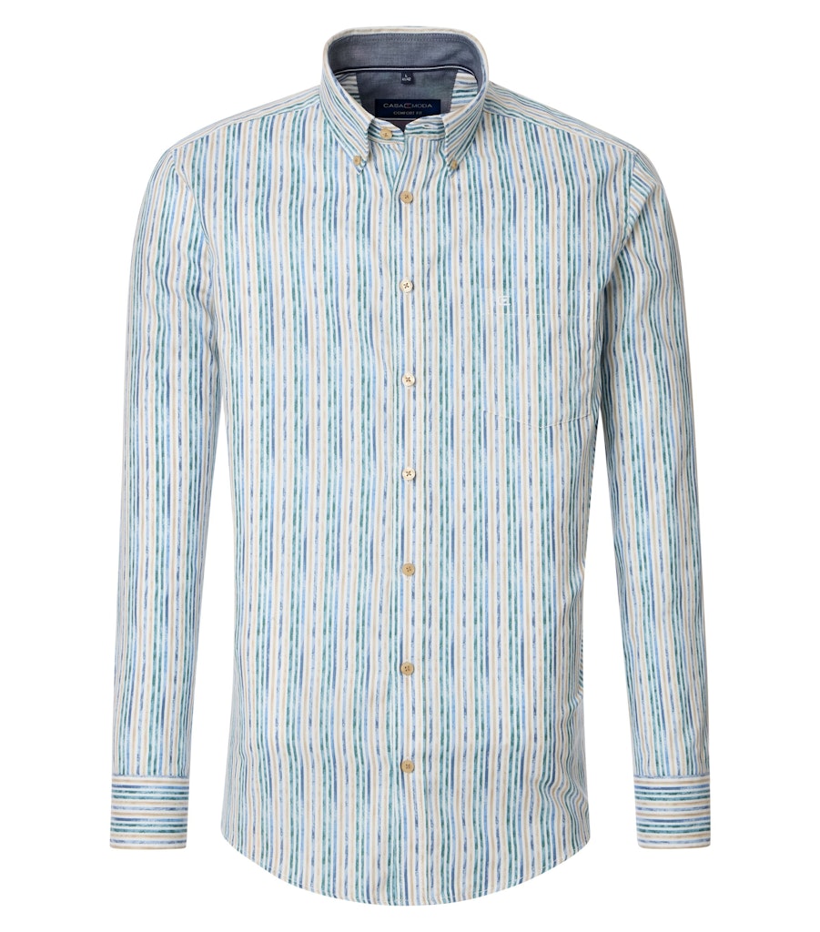 Casa Moda Herren Hemden  Aqua Bis Pe