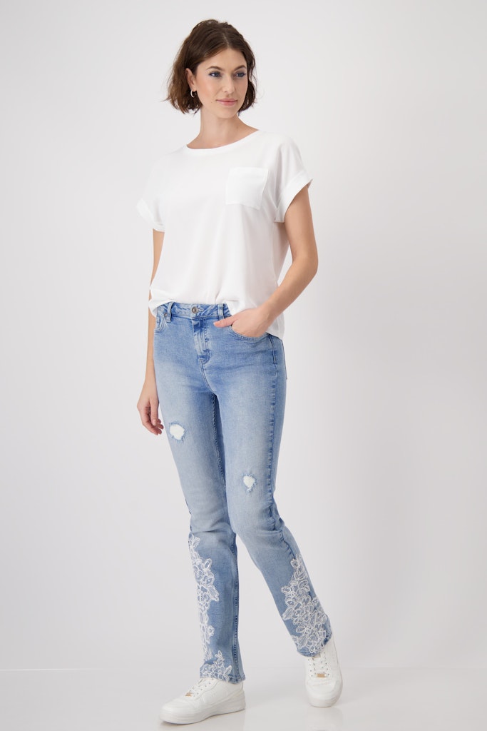 Monari Damen T-Shirts Off-White